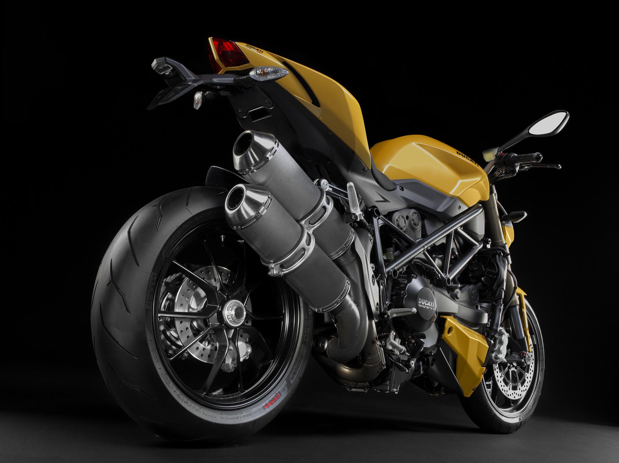 America, the 2012 Ducati Streetfighter 848 comes in traditional Ducati 