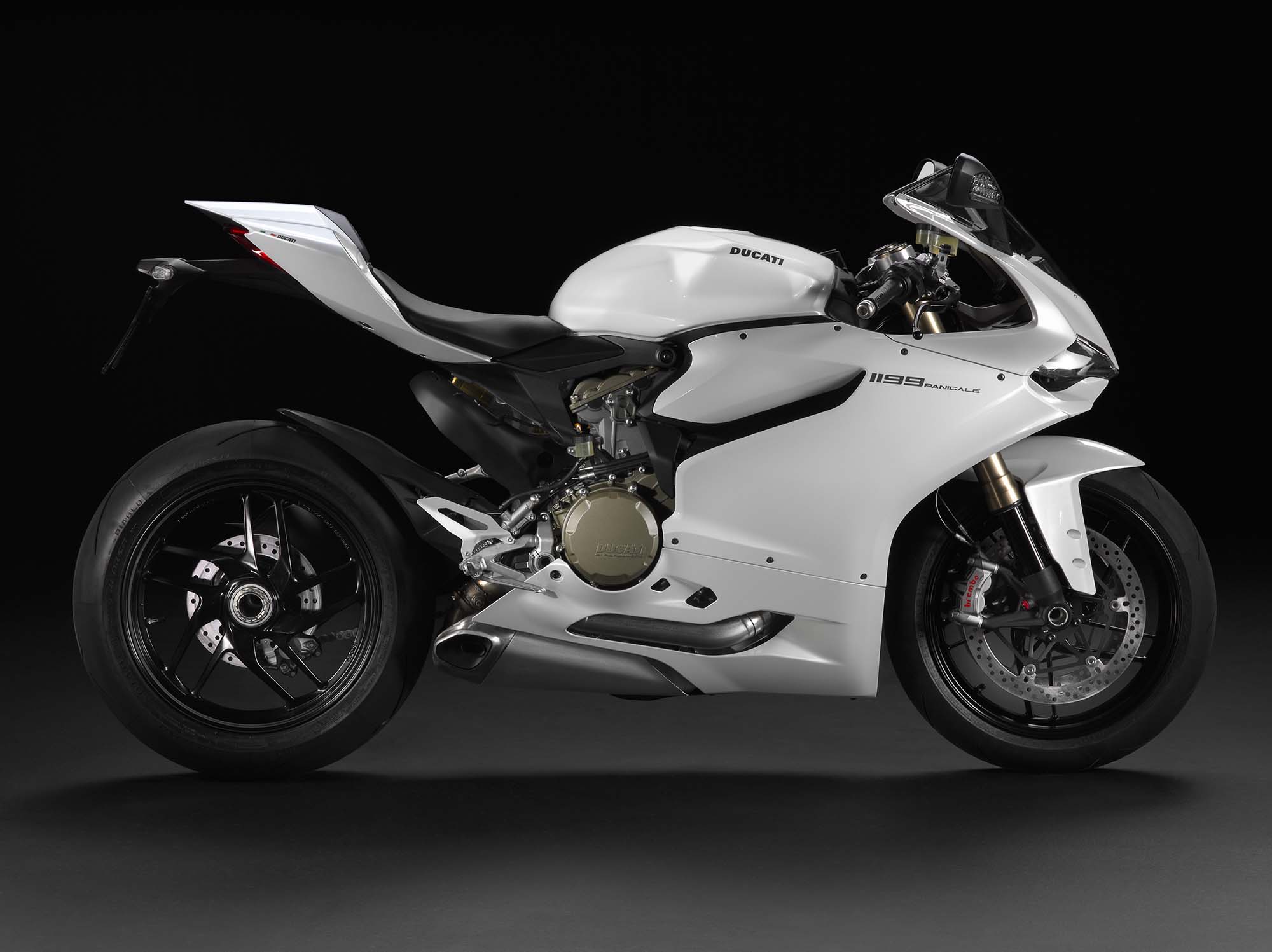 2013 Ducati 1199 Panigale  Now in Arctic White  Asphalt amp; Rubber