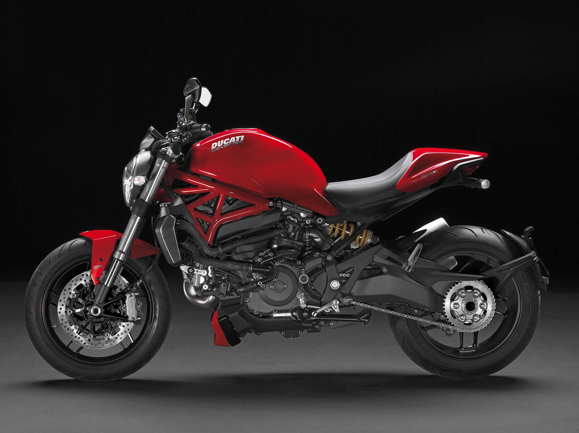 can be a bit distracting, the overall aesthetic of the 2014 Ducati 