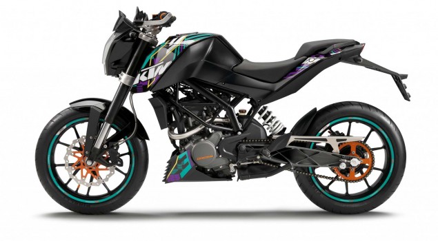 Perhaps our only gripe with the 2011 KTM 125 Duke (besides of course that 