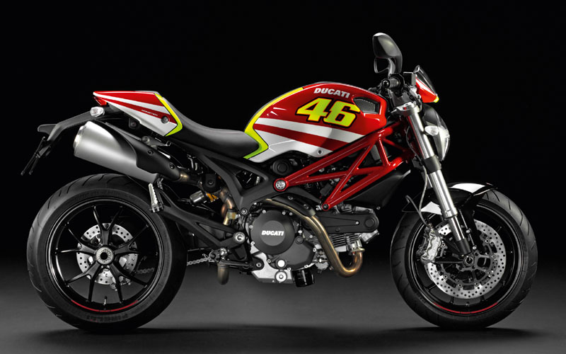 Ducati's First Valentino Rossi Branded Motorcycle Valentino Rossi Monster 