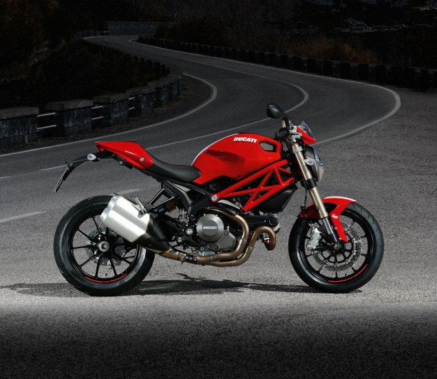  the 2011 Ducati Monster 1100 EVO takes an aesthetic revision to the 