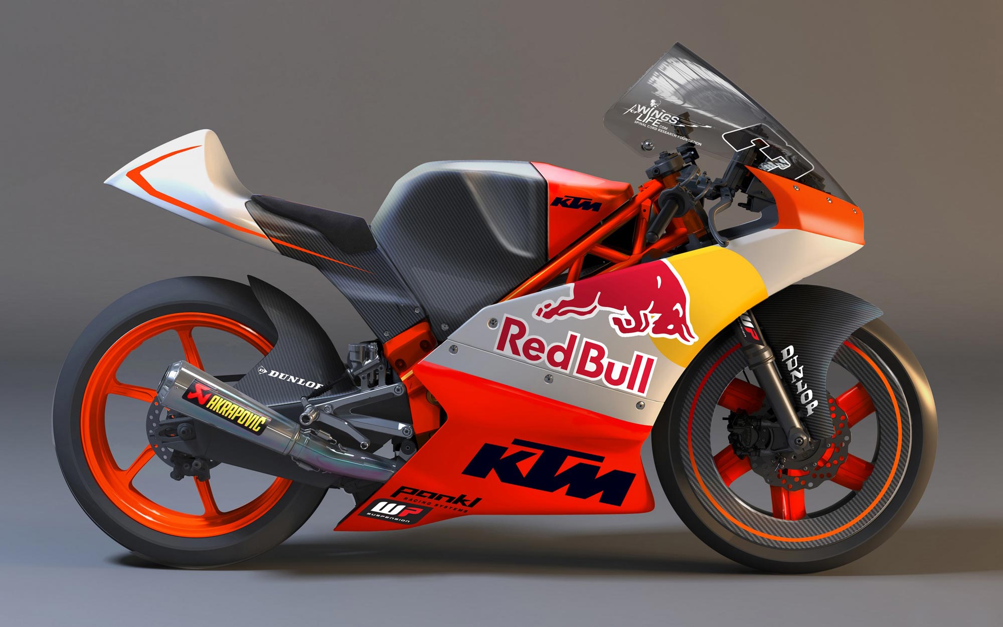 First Look KTM Moto3 Race Bike