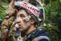 Alfredo Gomez takes off his helmet during the Red Bull Hare Scramble 2015 in Eisenerz, Austria on June 7th, 2015. // Philip Platzer/Red Bull Content Pool // P-20150607-00230 // Usage for editorial use only // Please go to www.redbullcontentpool.com for further information. //