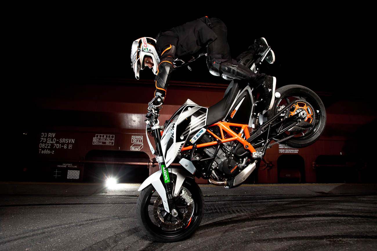 Rok Bagoroš's New KTM 690 Duke Stunt Bike - Asphalt &amp; Rubber