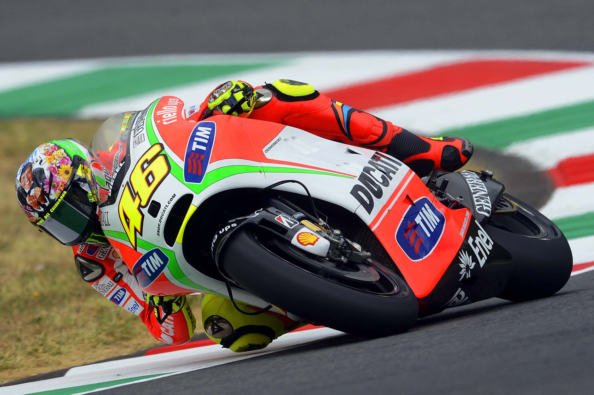 What Does Valentino Mugello Helmet Mean? - Rubber