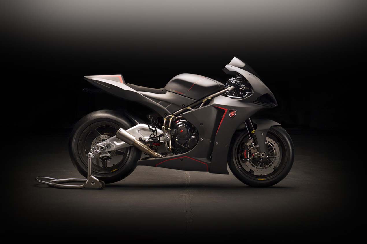 Spirit Motorcycles Debuts Potent ThreeCylinder Sport Bikes