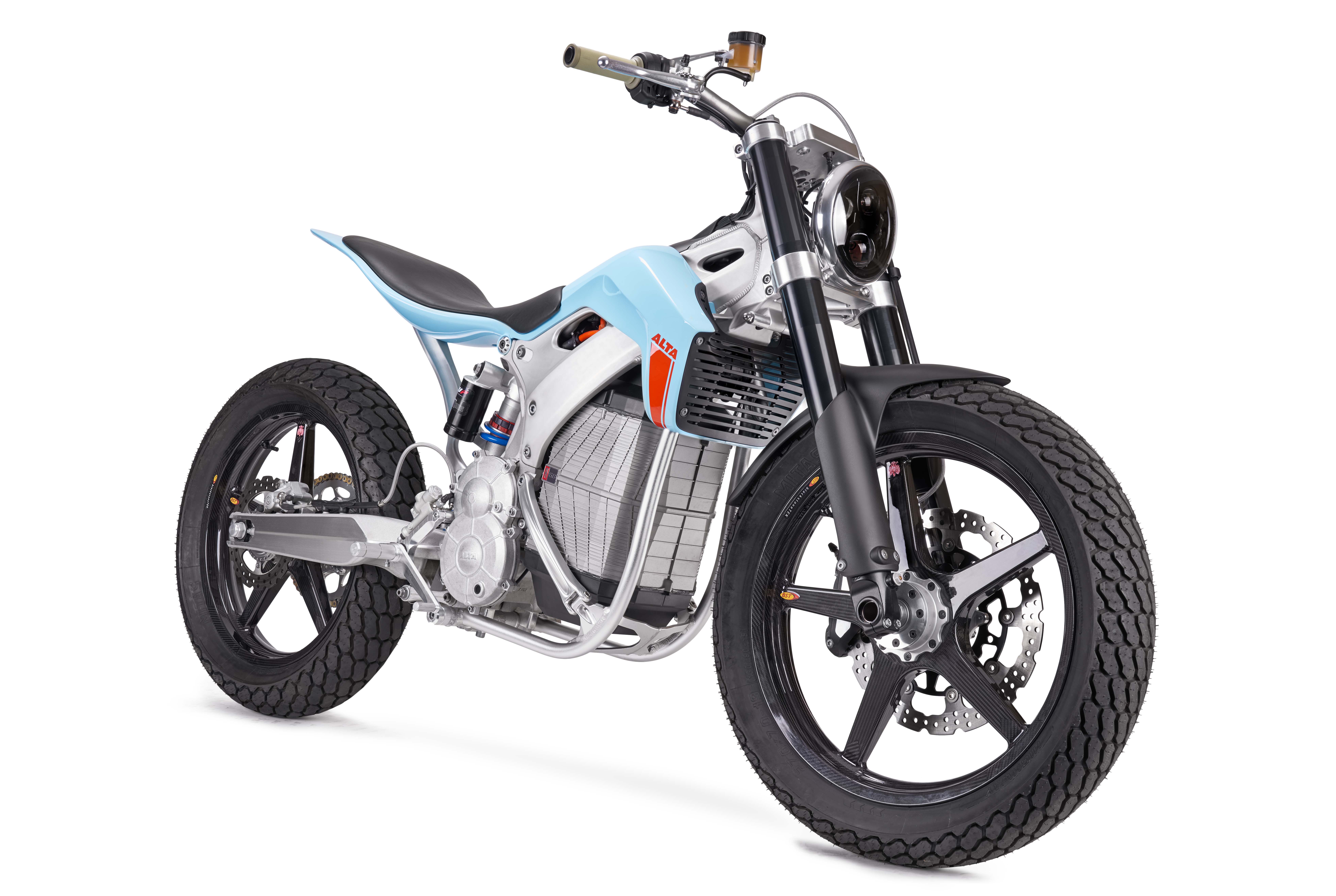 Alta Motors Redshift ST Street Tracker Concept Asphalt & Rubber