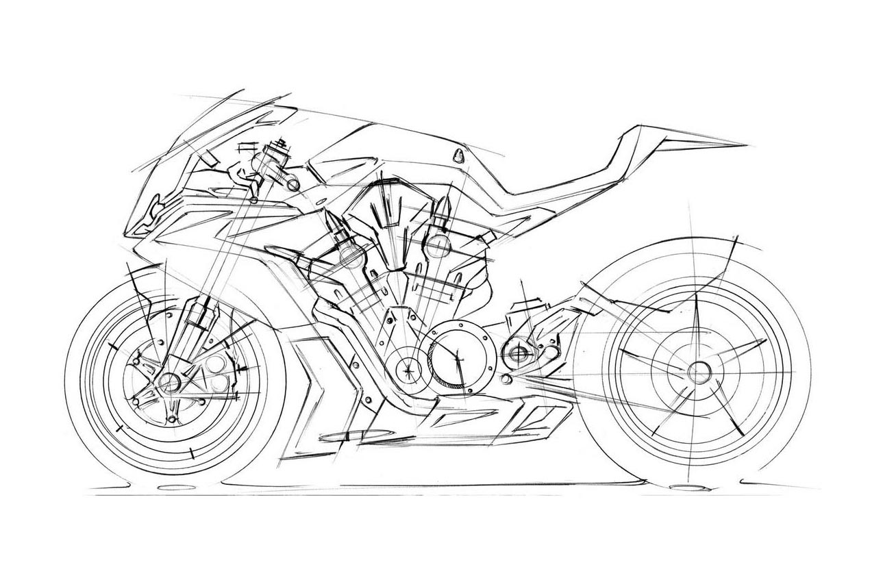 Omalovanky Motorky Ducati