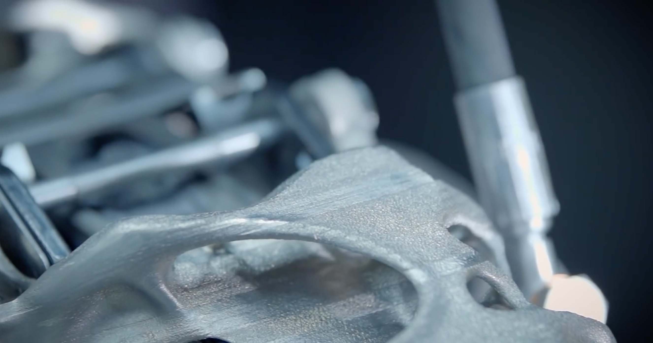 Check Out This 3D Printed Titanium Brake Caliper from Bugatti Asphalt