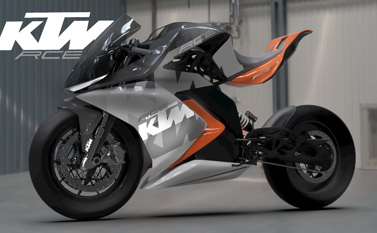 KTM Electric Superbike Concept by Mohit Solanki Asphalt & Rubber