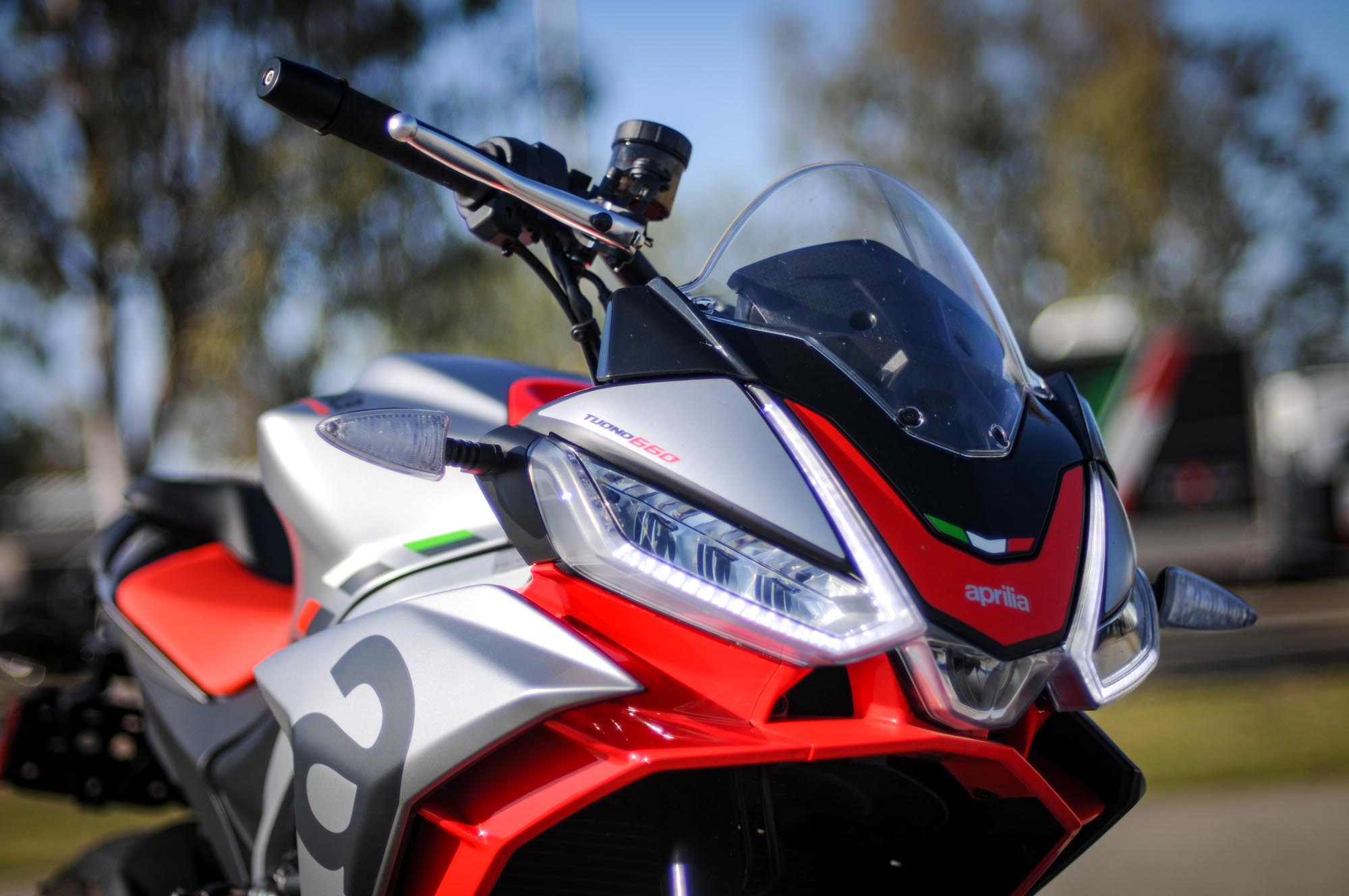 Up Close With The Aprilia Tuono 660 Asphalt Rubber